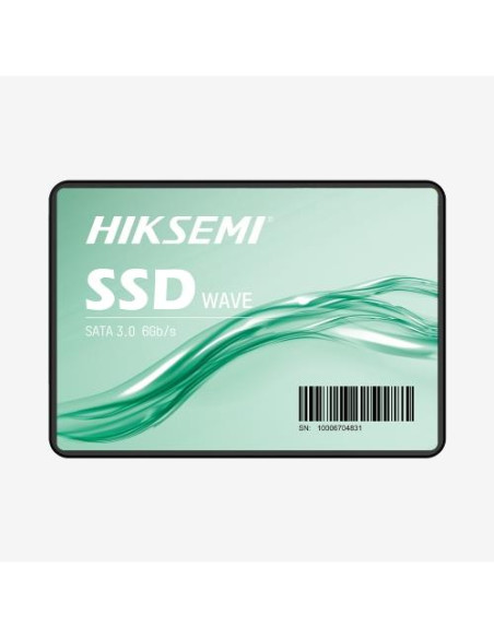 SSD HIKVISION 512GB WAVE(S) 2.5" SATA3 READ:530MB/WRITE:450 MB/S - HS-SSD-WAVE(S) 512GB