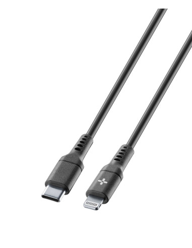 Cellularline Ploos Cavo USB-C a Lightning 1m Nero