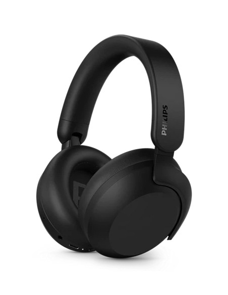 Philips TAH8000EBK/00 cuffia e auricolare Cuffie Wireless A Padiglione Musica e Chiamate USB tipo-C Bluetooth Nero