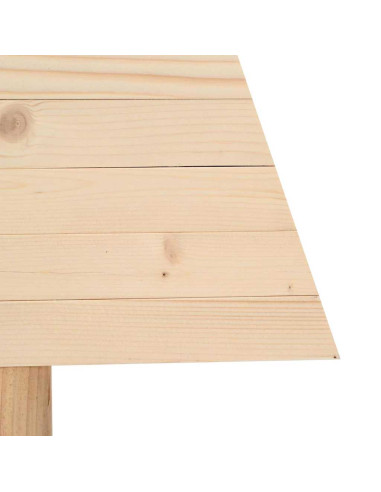 Alberi di Natale Naturale 60 cm Legno di pino massello