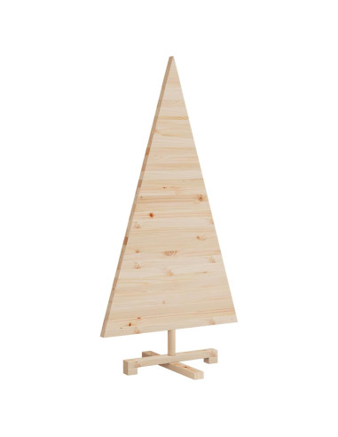 Alberi di Natale Naturale 120 cm Legno di pino massello
