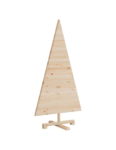 Alberi di Natale Naturale 120 cm Legno di pino massello