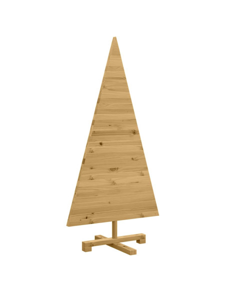 Alberi di Natale Marrone 120 cm Legno di pino massello