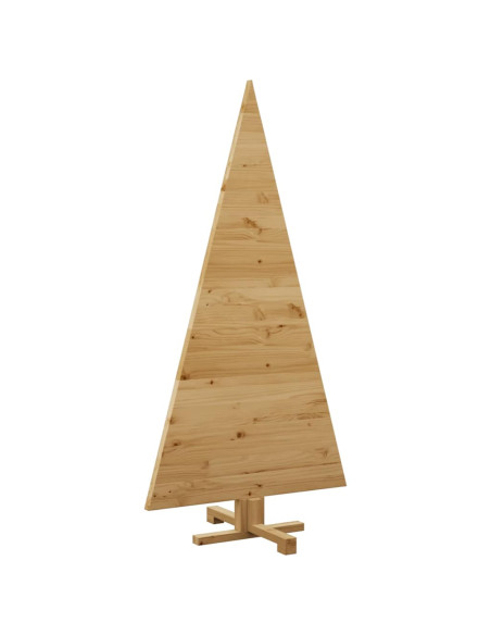 Alberi di Natale Marrone 150 cm Legno di pino massello