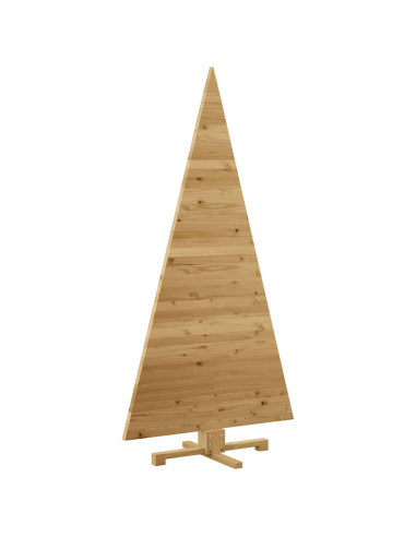 Alberi di Natale Marrone 180 cm Legno di pino massello