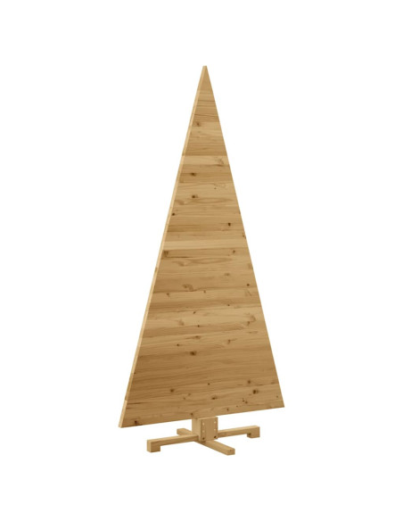 Alberi di Natale Marrone 180 cm Legno di pino massello