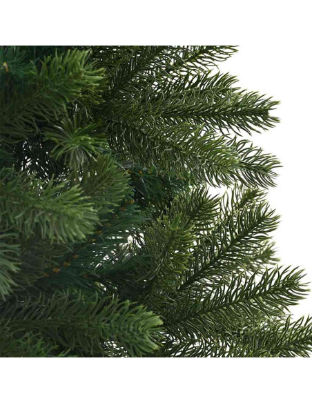 Albero di Natale artificiale Verde 210 cm PVC, PE e acciaio