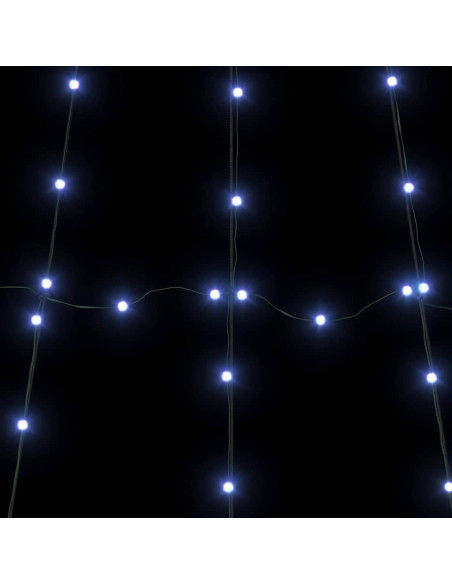 Albero di Natale LED con 276 LED Blu 511 cm Metallo