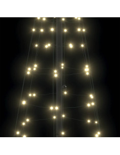 Albero di Natale LED con picchetti per il terreno Bianco caldo 2