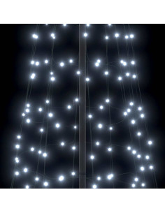 Albero di Natale LED con picchetti per il terreno 400 cm Ferro 2