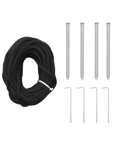 Albero di Natale LED con 800 LED con supporto Blu 400 cm Ferro