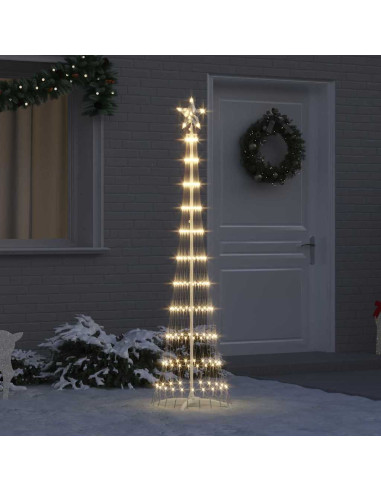 Albero di Natale LED Bianco caldo 138.5 x 138.5 x 399 cm