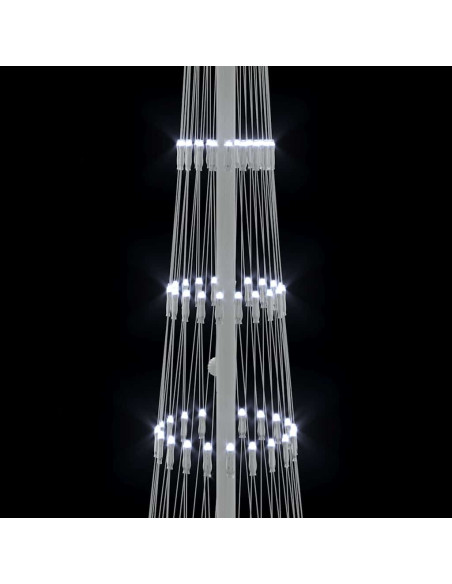 Albero di Natale LED Bianco freddo 138.5 x 138.5 x 399 cm