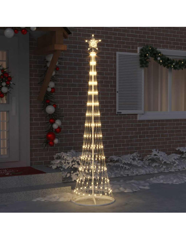 Albero di Natale LED Bianco caldo 138.5 x 138.5 x 399 cm