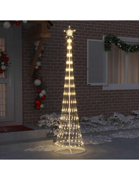 Albero di Natale LED Bianco caldo 138.5 x 138.5 x 399 cm