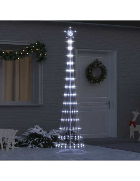 Albero di Natale LED Bianco freddo 138.5 x 138.5 x 399 cm