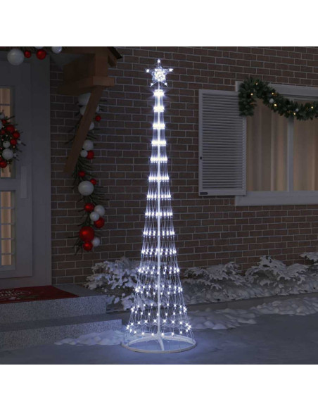 Albero di Natale LED Bianco freddo 138.5 x 138.5 x 399 cm