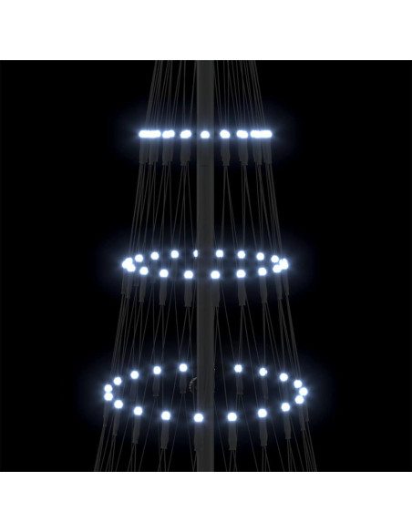 Albero di Natale LED Bianco freddo 138.5 x 138.5 x 399 cm