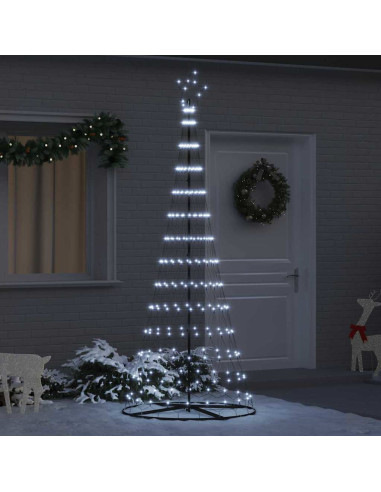 Albero di Natale LED Bianco freddo 138.5 x 138.5 x 399 cm