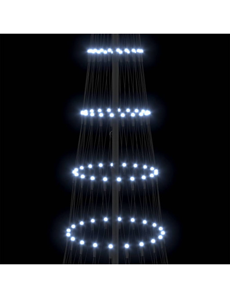 Albero di Natale LED Bianco freddo 138.5 x 138.5 x 399 cm