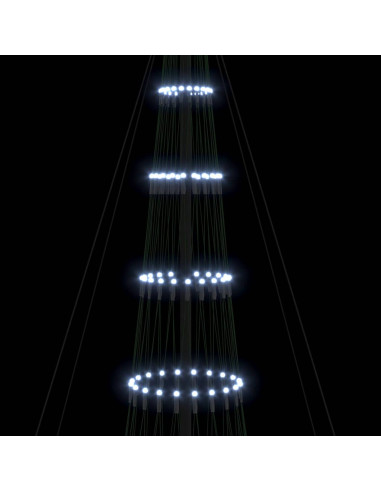 Albero di Natale LED Bianco freddo 138.5 x 138.5 x 399 cm