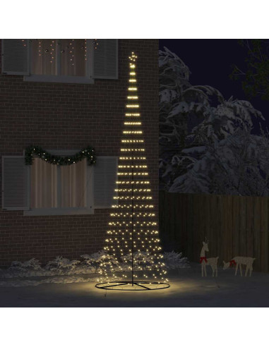 Albero di Natale LED Bianco caldo 138.5 x 138.5 x 399 cm