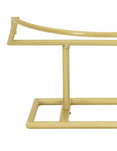 Albero di Natale in metallo con supporto Oro 90 cm