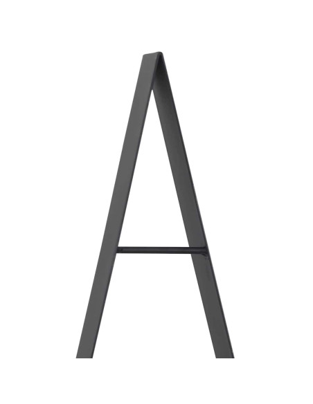 Albero di Natale in metallo con supporto Nero 180 cm Acciaio