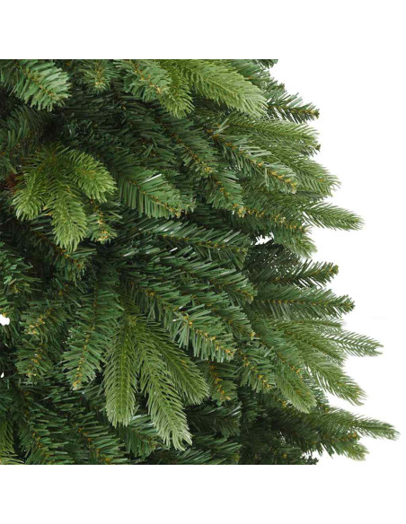 Albero di Natale Artificiale con Rami Pieghevoli Verde 150 cm