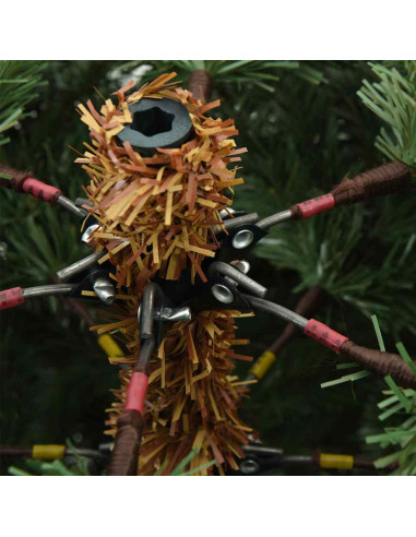 Albero di Natale Artificiale con Rami Pieghevoli Verde 150 cm