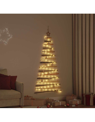 Albero di Natale Naturale 150 cm legno massiccio di frassino