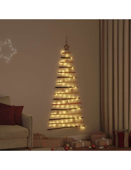 Albero di Natale Naturale 150 cm legno massiccio di frassino