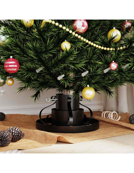 Supporto per Albero di Natale Nero 40 x 40 x 21 cm Acciaio