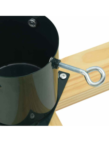 Supporto per Albero di Natale 1.73 Verde 50 x 50 x 16 cm