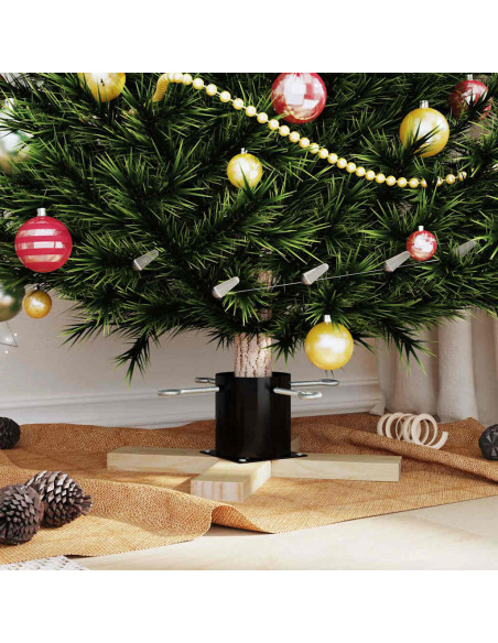 Supporto per Albero di Natale 1.73 Nero 50 x 50 x 16 cm