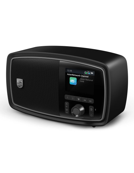 Philips TAV2000DB Portatile Analogico e digitale Nero