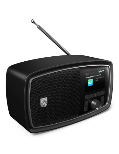 Philips TAV2000DB Portatile Analogico e digitale Nero