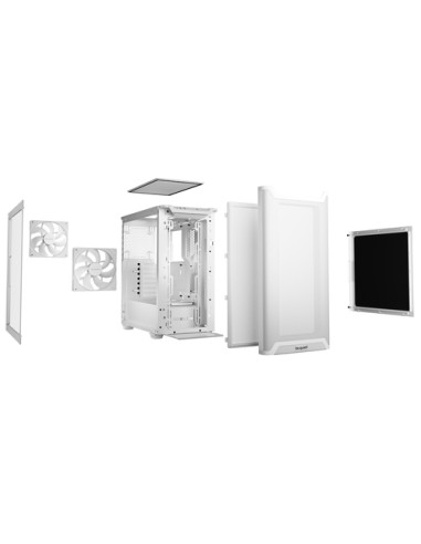 be quiet! PURE BASE 501 Airflow Window White Midi Tower Bianco
