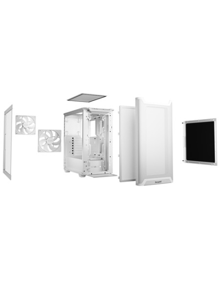 be quiet! PURE BASE 501 Airflow Window White Midi Tower Bianco