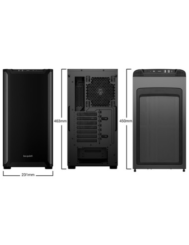 be quiet! PURE BASE 501 Black Midi Tower Nero