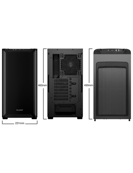 be quiet! PURE BASE 501 Black Midi Tower Nero