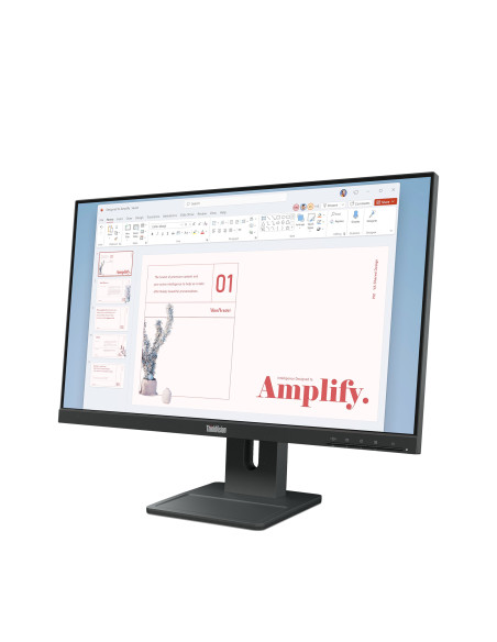 Lenovo ThinkVision E24-40 Monitor PC 60,5 cm (23.8") 1920 x 1080 Pixel Full HD LCD Nero