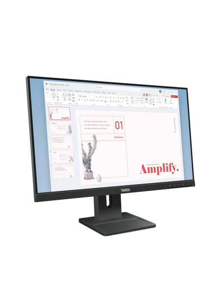 Lenovo ThinkVision E24-40 Monitor PC 60,5 cm (23.8") 1920 x 1080 Pixel Full HD LCD Nero