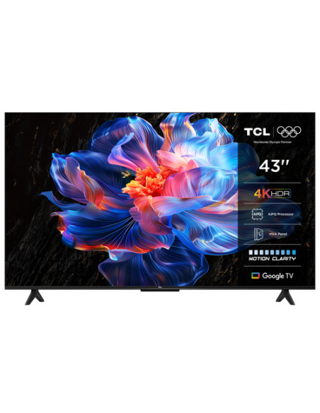 TCL Serie Smart TV 4K Ultra HD 43" 43P69K, Dolby Audio, HDR10+, Google TV