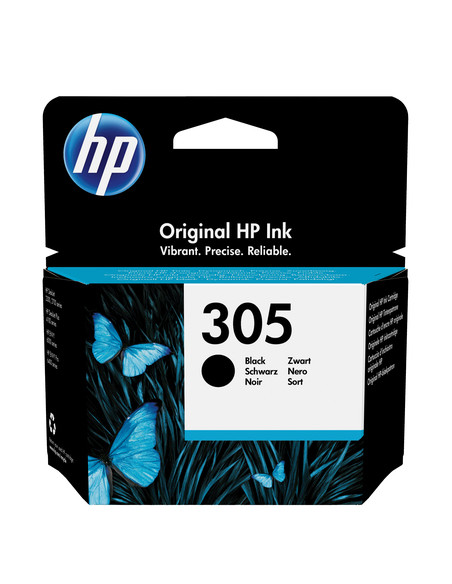 HP Cartuccia di inchiostro nero originale 305