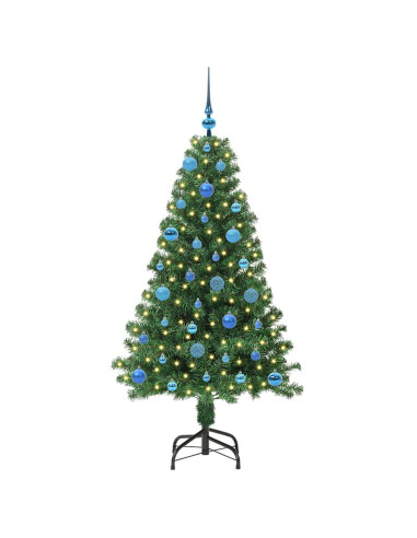 Albero di Natale Artificiale Verde 150 cm PVC