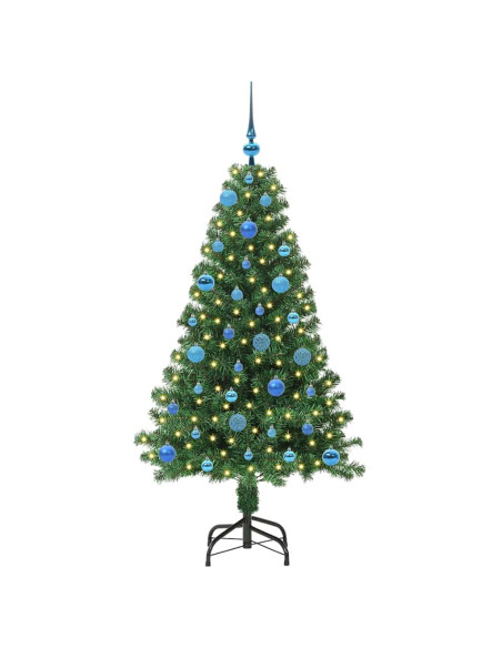 Albero di Natale Artificiale Verde 150 cm PVC