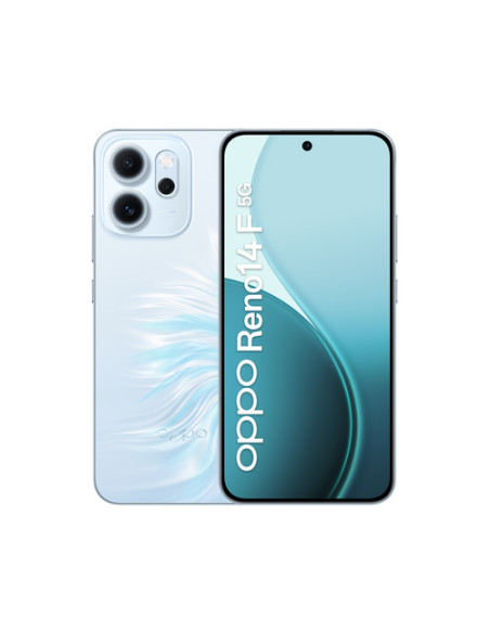 OPPO 14 F 5G Reno14 F 5G 16,7 cm (6.57") Doppia SIM Android 15 USB tipo-C 8 GB 256 GB 6000 mAh Blu