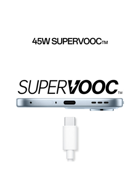 OPPO 14 F 5G Reno14 F 5G 16,7 cm (6.57") Doppia SIM Android 15 USB tipo-C 8 GB 256 GB 6000 mAh Blu