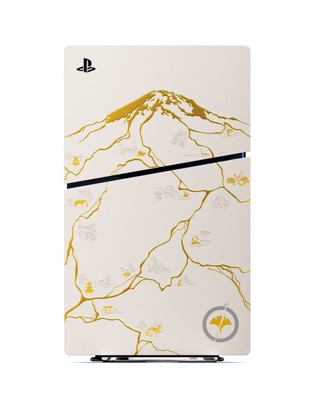 Sony PlayStation 5 - Ghost of Yotei Gold Limited Edition 1 TB Wi-Fi Nero, Bianco